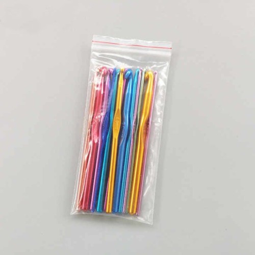 High Quality Color Aluminum Crochet Hooks Needles  Knit Weave Craft Yarn Sewing Tools