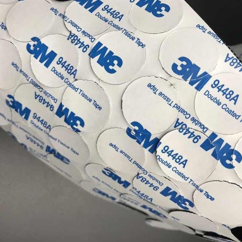3M Adhesive Hook and Loop Nylon Rolls Shape Round 10MM Circles Fastener Sticky Dots With Dispenser