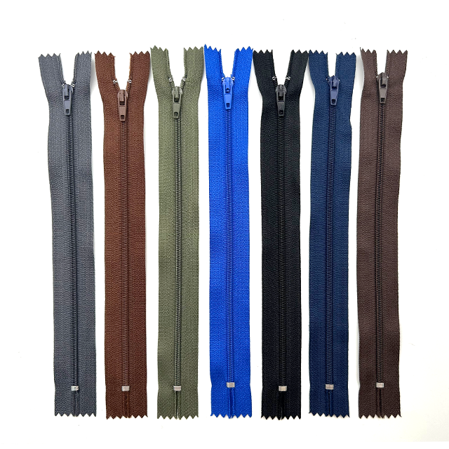 Nylon  Zipper Closed End For  Garments Size 3 Colored Sofa Jacket Pants & Jacket Accessories