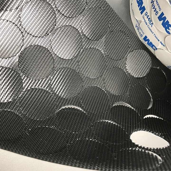3M Adhesive Hook and Loop Nylon Rolls Shape Round 10MM Circles Fastener Sticky Dots With Dispenser