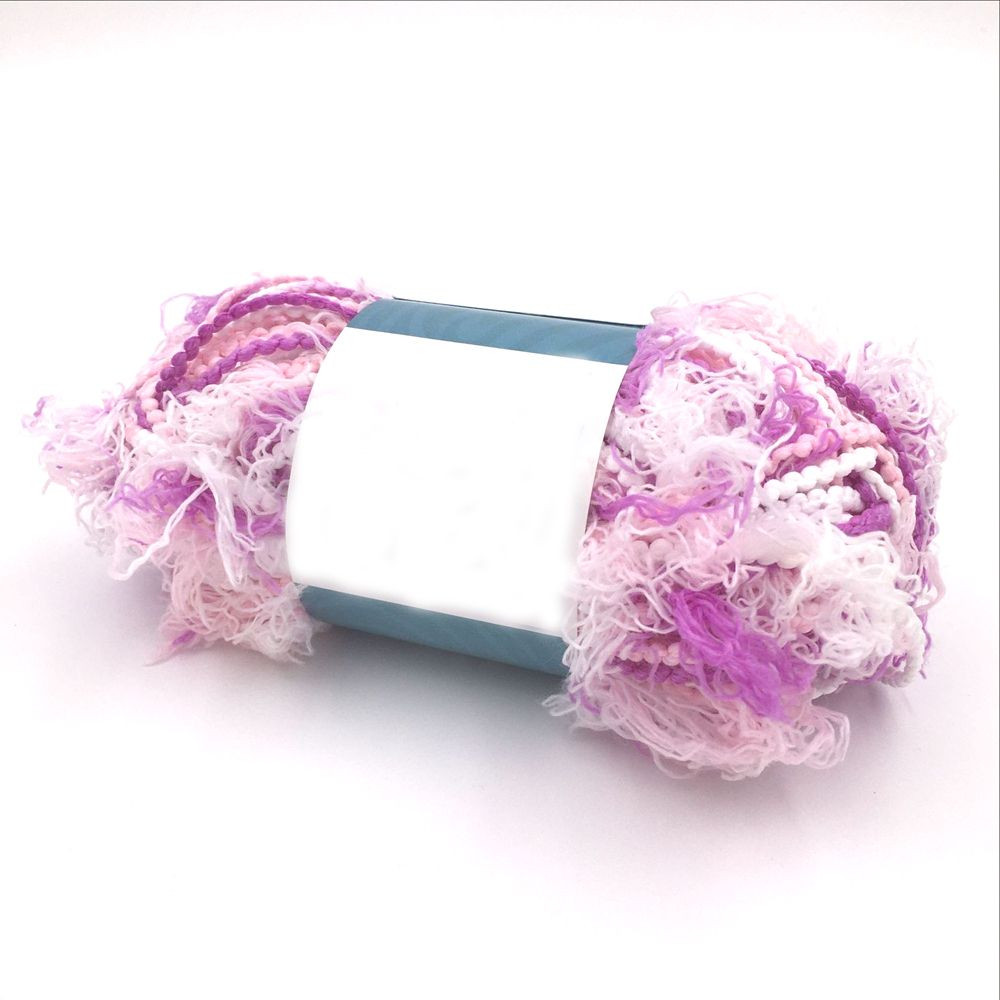 Factory Customized Colorful Tassel Fancy yarn Polyester Feather Yarn
