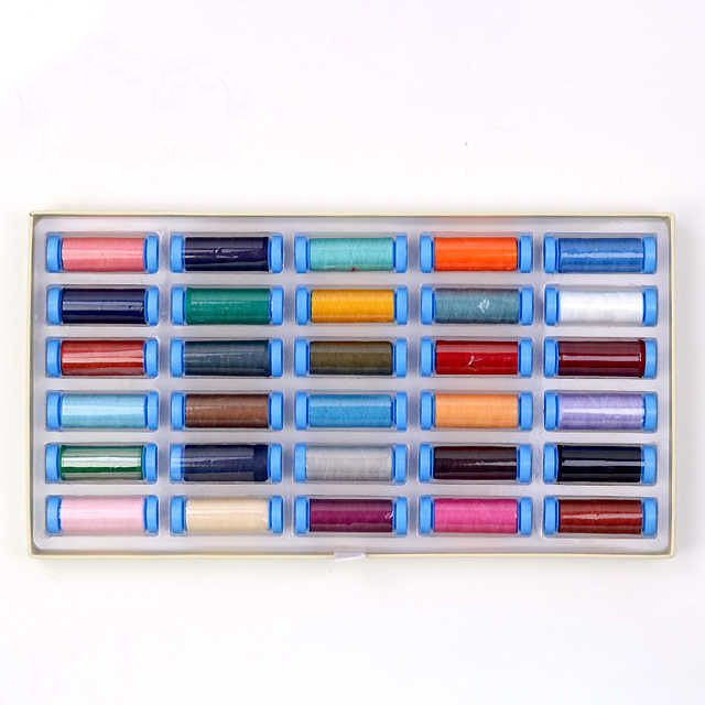 New Sewing Notions Deluxe Double Layer Household Travel Needlework Sewing Tools Set Home DIY Sewing Kit Box Set
