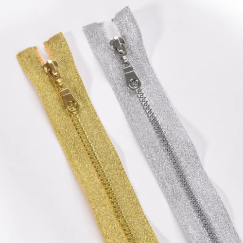 High Quality  Multicolor Rainbow Zipper #5 Plastic  Closed-end Open-end Resin Zipper Silver Golden Color
