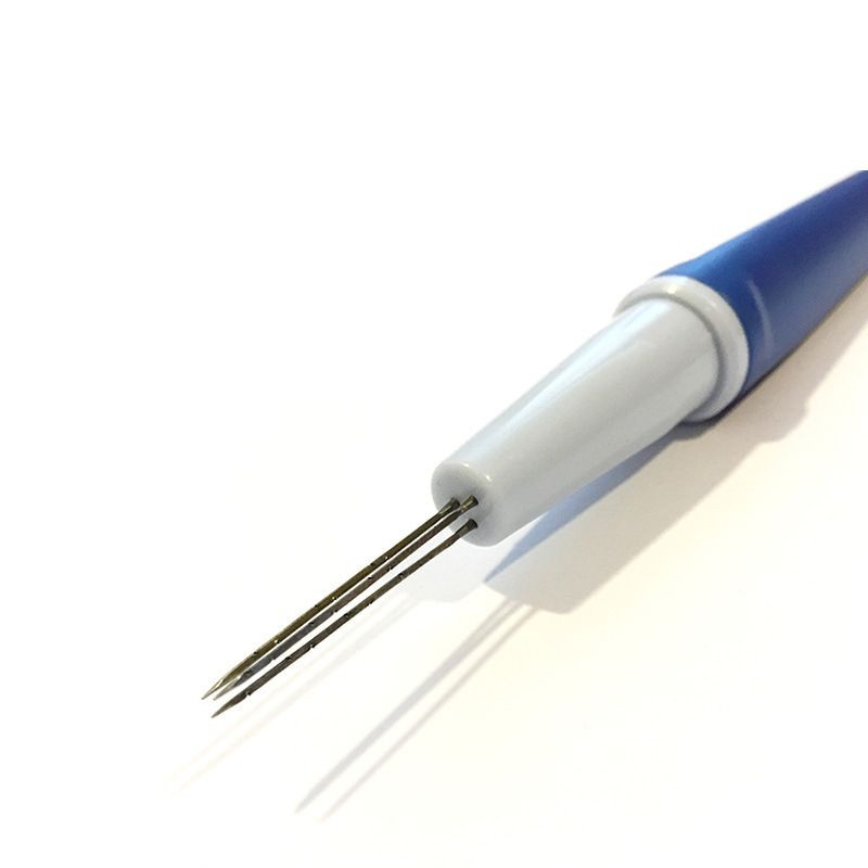 Embroidery Felting Needle Punch Pen Sewing Tool Kit with 3 Needles for DIY Craft,Knitting Stitching Tool