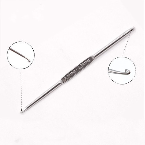 Metal Crochet hook  DIY knitting tool hooks crochet double head
