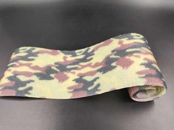 Customizable Camouflagecolor Die Cut Camo Hook and Loop Rolls For Tactical Helmet