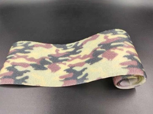 Customizable Camouflagecolor Die Cut Camo Hook and Loop Rolls For Tactical Helmet
