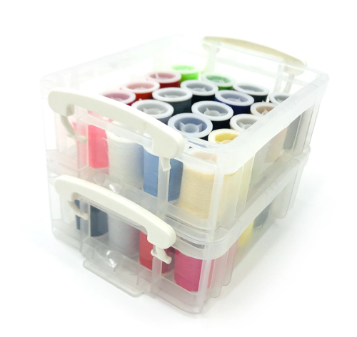 Hot Custom Colorful Mini Travel Sewing Kit with Needles Tape Measure