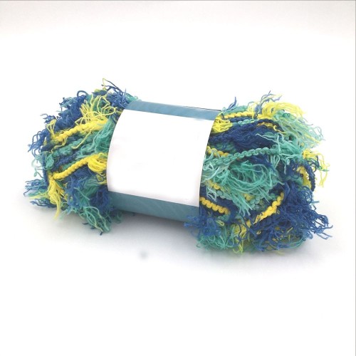 Factory Customized Colorful Tassel Fancy yarn Polyester Feather Yarn