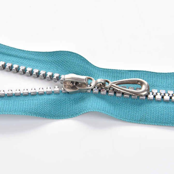 High Quality  Multicolor Rainbow Zipper #5 Plastic  Closed-end Open-end Resin Zipper Silver Golden Color