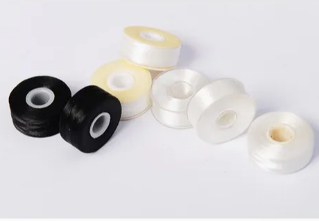 Pre-Wound Bobbins Thread 70D/2 For Embroidery ,L- Type